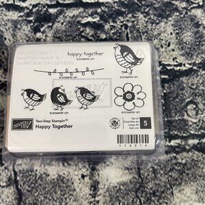 Stampin’ Up! HAPPY TOGETHER Rubber Wood Stamp Set 114314